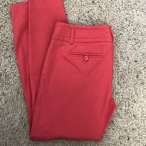 Coral Limited Exact Stretch cropped skinny pants